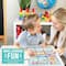 Hadley Designs 11" x 17" Colorful Preschool Educational Laminated Posters for Toddlers Set